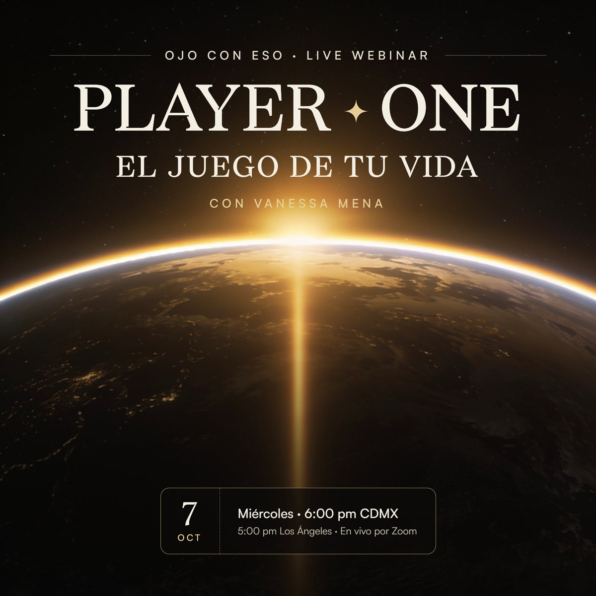 Player One · El juego de tu vida